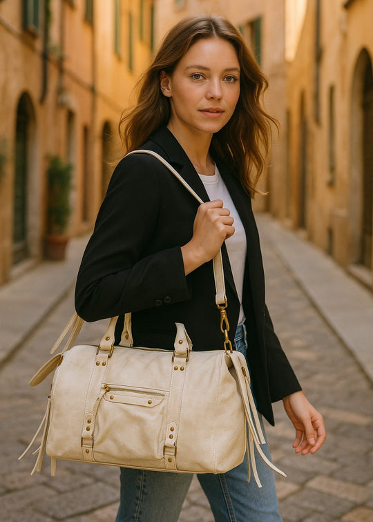 Jenna leather bag