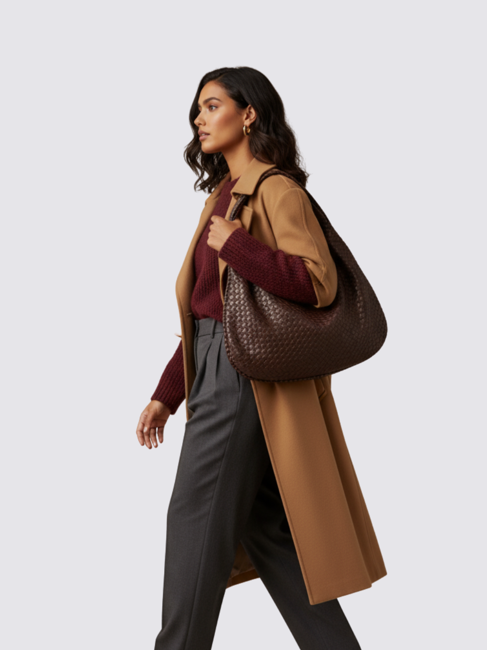 Medium Bogota Bag - Brown