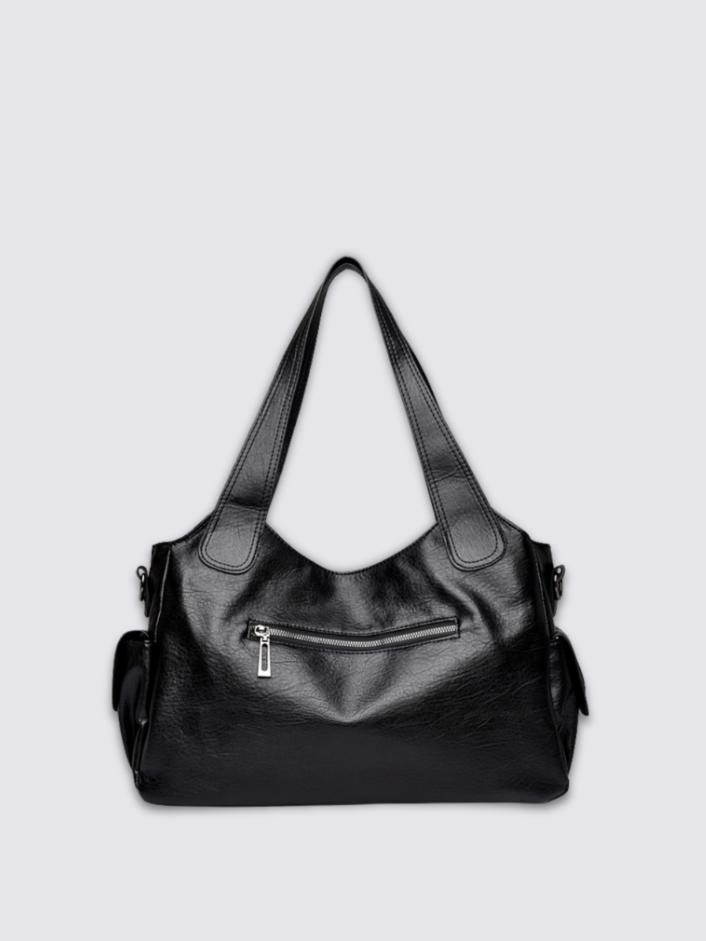 Ange leather bag - Black