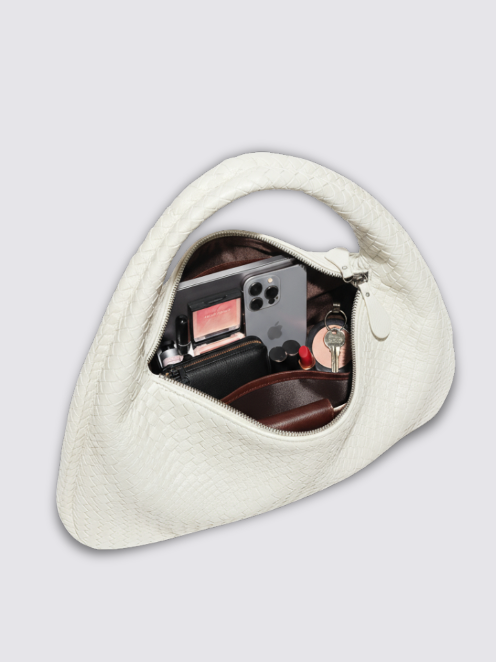 Medium Bogota Bag - White