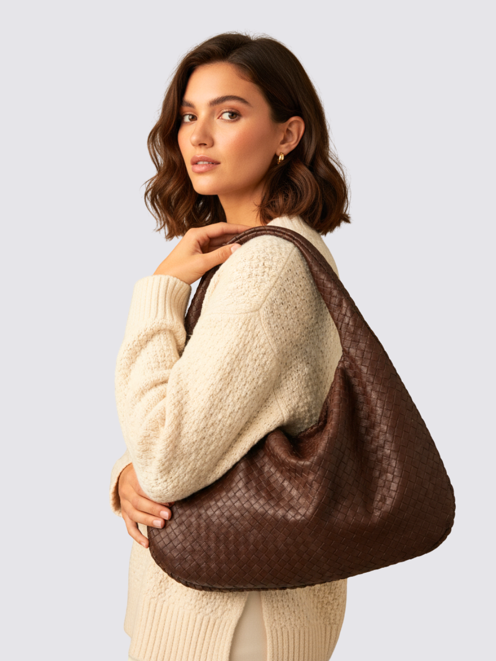 Medium Bogota Bag - Brown