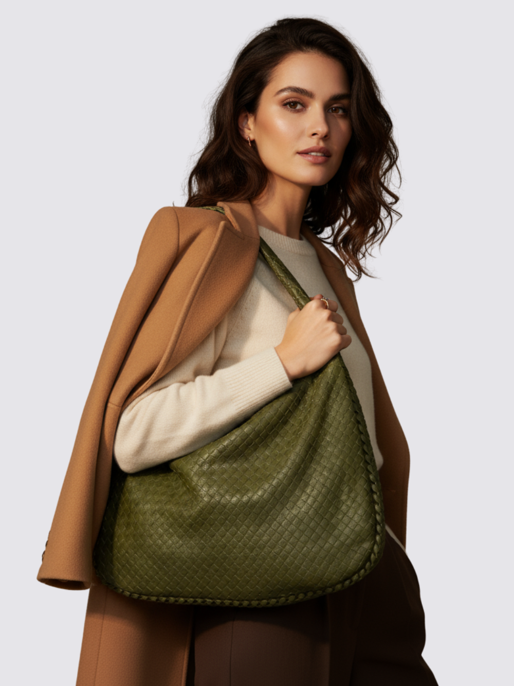 Medium Bogota Bag - Brown