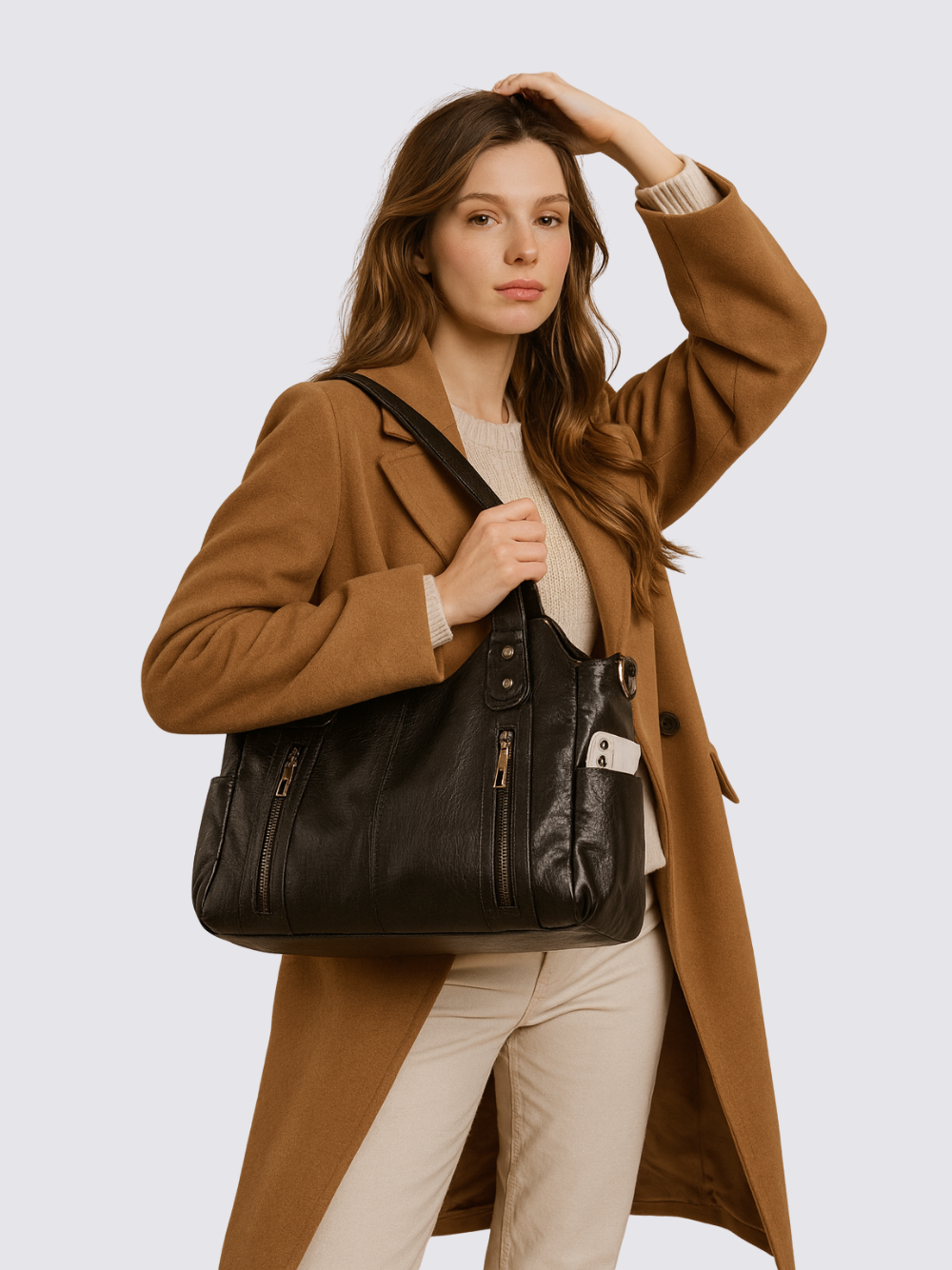 Ange leather bag