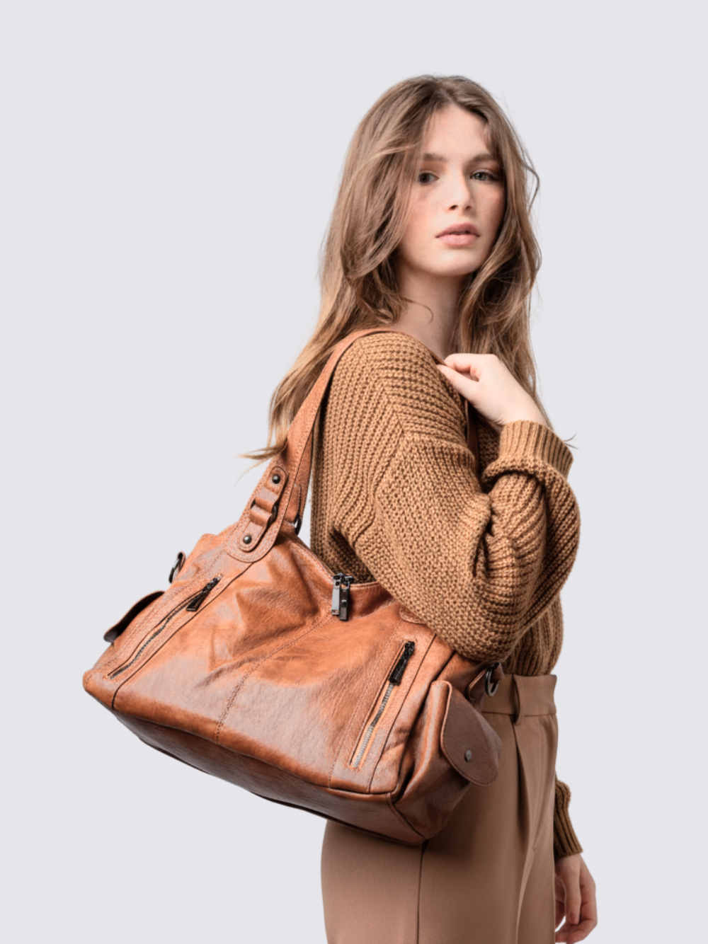 Ange leather bag