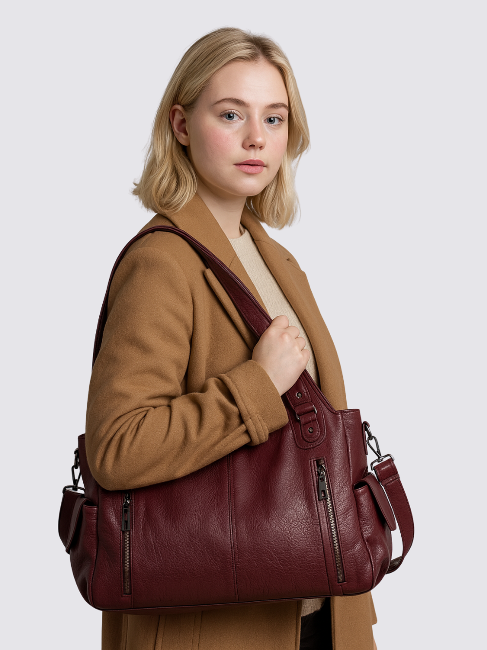 Ange leather bag