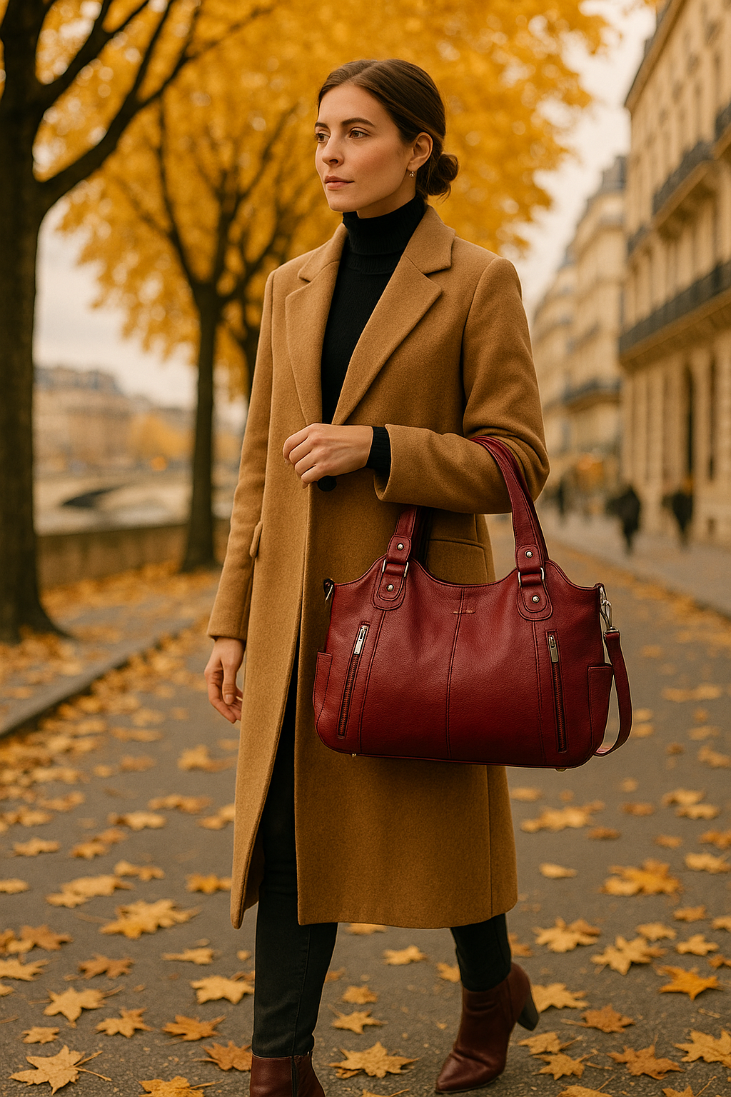 Ange leather bag