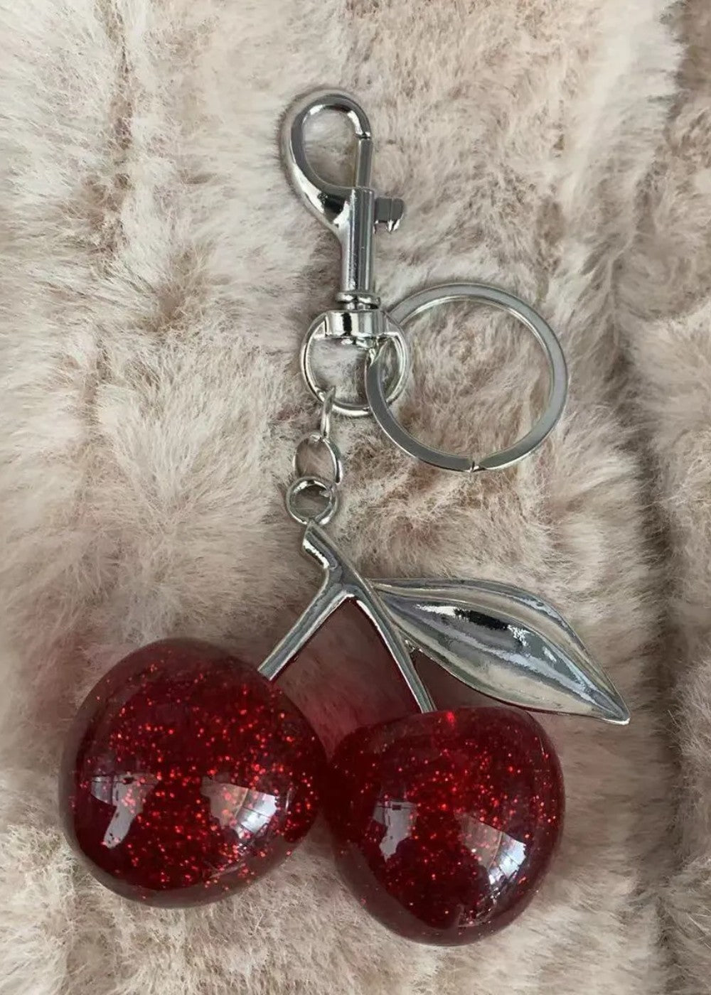 Red cherry charm