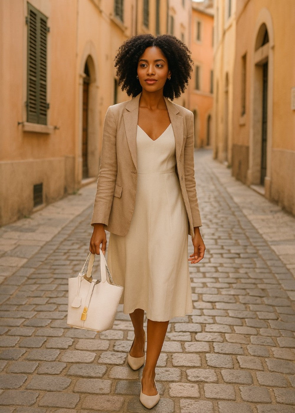 Viral Leather Bucket Bag