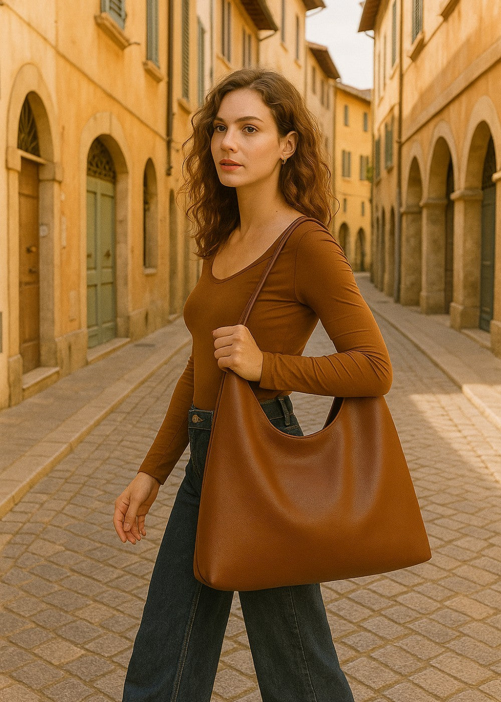 Felicia Leather Bag
