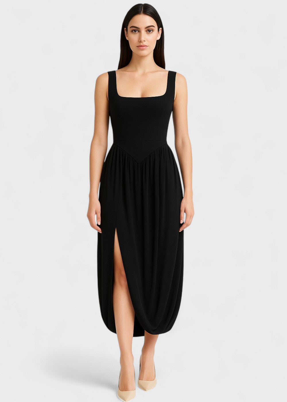 Bodysuit and skirt summer dress