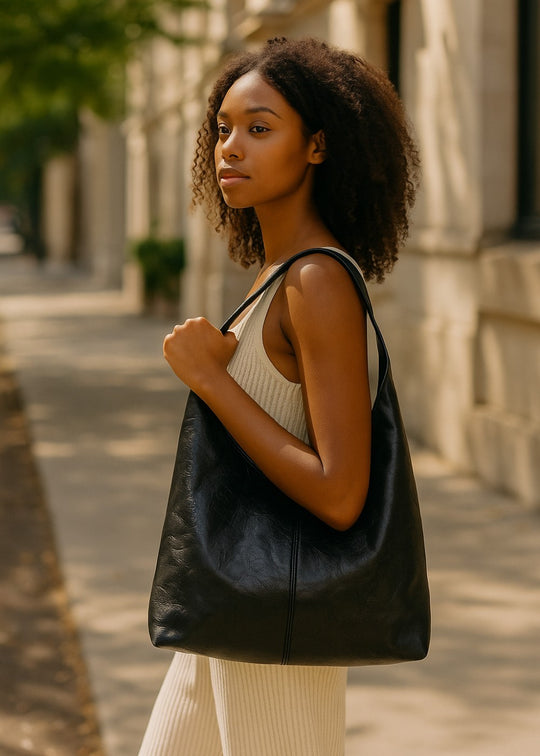 The Napoli Bag with matching pouch