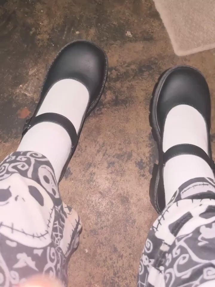Bonnie - Oxfords Black Patent Leather Pumps Boots